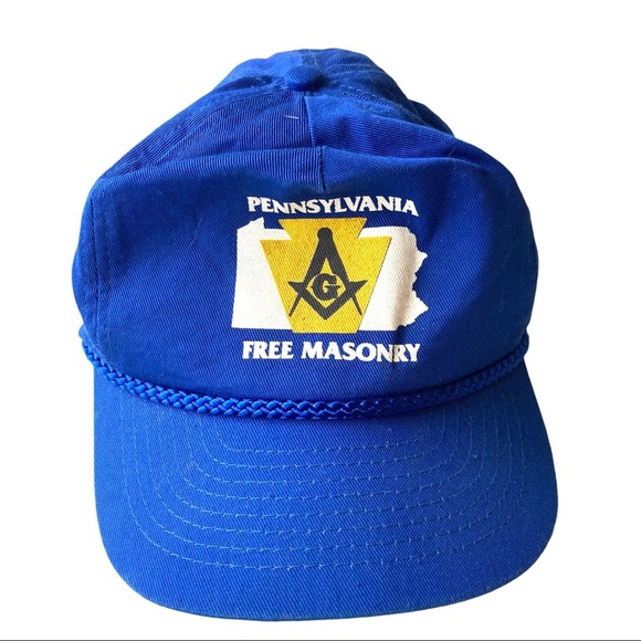 Vintage Pennsylvania Freemason SnapBack Dad Hat - Picture 1 of 6